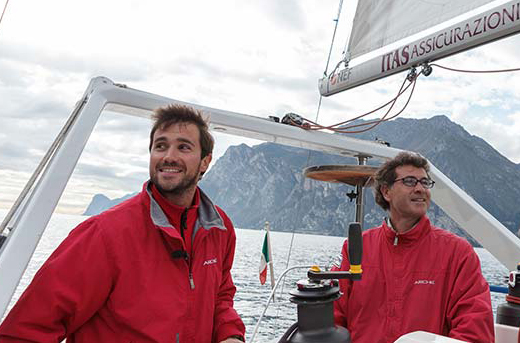 Arché e il vento del Lago di Garda